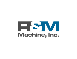 R&M Machine, Inc. logo design by sokha
