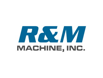 R&M Machine, Inc. logo design by sokha