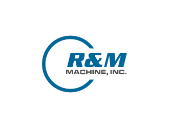 R&M Machine, Inc. logo design by sokha
