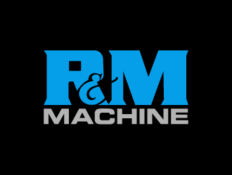 R&M Machine, Inc. logo design by akay