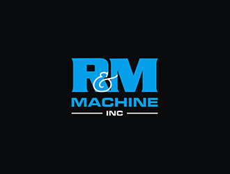 R&M Machine, Inc. logo design by yeve