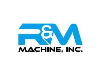 R&M Machine, Inc. logo design by maserik