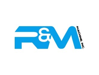 R&M Machine, Inc. logo design by maserik