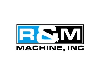 R&M Machine, Inc. logo design by agil