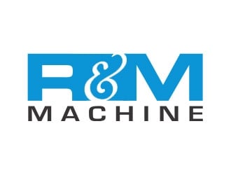 R&M Machine, Inc. logo design by item17