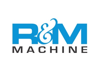 R&M Machine, Inc. logo design by item17