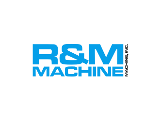 R&M Machine, Inc. logo design by .::ngamaz::.