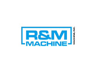 R&M Machine, Inc. logo design by .::ngamaz::.