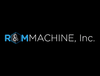 R&M Machine, Inc. logo design by Leivong