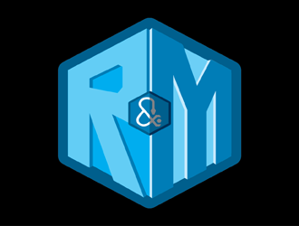 R&M Machine, Inc. logo design by Leivong