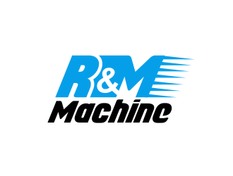 R&M Machine, Inc. logo design by serprimero