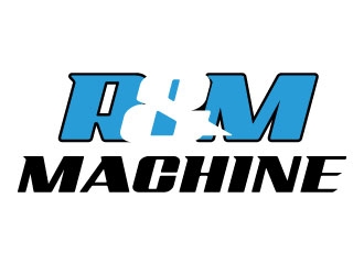 R&M Machine, Inc. logo design by Suvendu