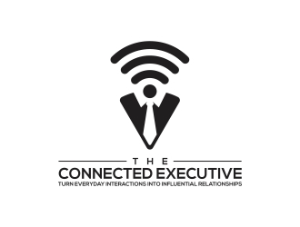 The Connected Executive logo design by rokenrol