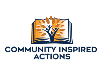 Community Inspired Actions logo design by megalogos