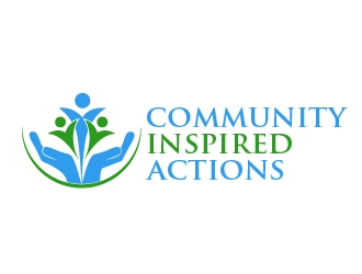 Community Inspired Actions logo design by shravya