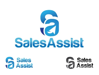 SalesAssist logo design by mop3d