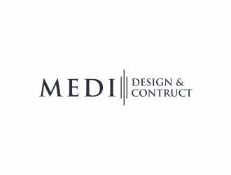 MEDI DESIGN & CONTRUCT  logo design by ammad