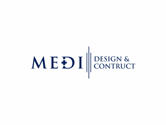 MEDI DESIGN & CONTRUCT  logo design by ammad