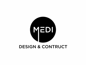MEDI DESIGN & CONTRUCT  logo design by ammad