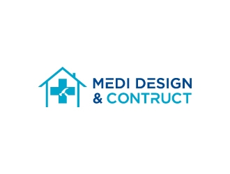 MEDI DESIGN & CONTRUCT  logo design by dibyo