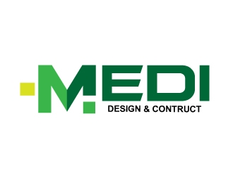 MEDI DESIGN & CONTRUCT  logo design by Suvendu