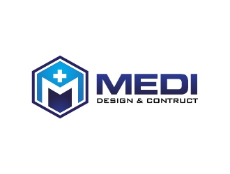 MEDI DESIGN & CONTRUCT  logo design by usef44