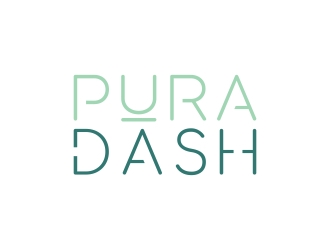 Pura Dash  logo design by rokenrol