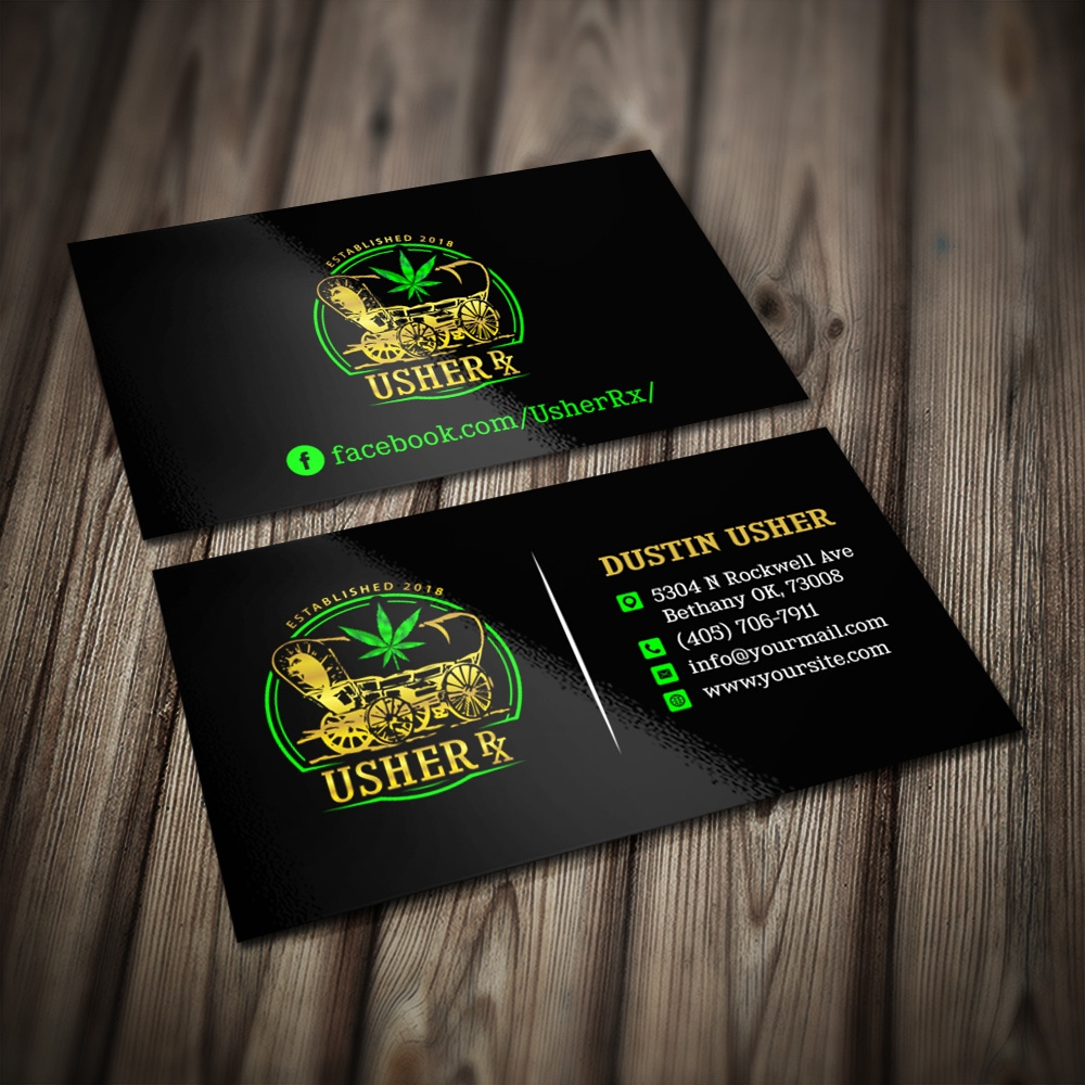 Usher Rx logo design by Kindo