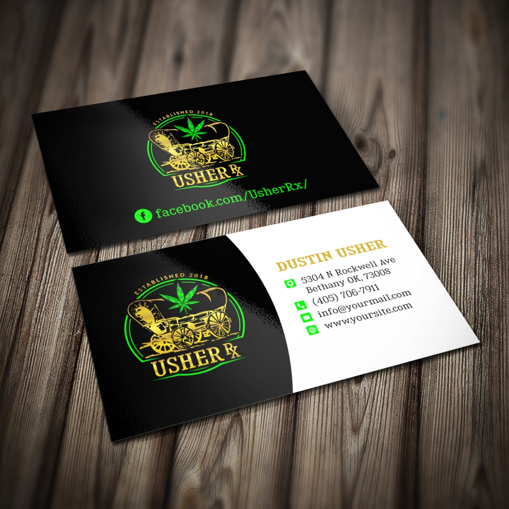 Usher Rx logo design by Kindo