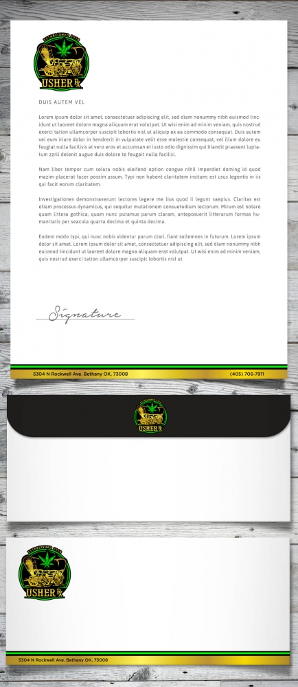 Usher Rx logo design by scriotx