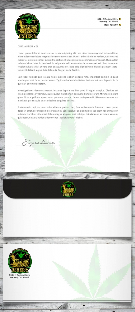 Usher Rx logo design by scriotx