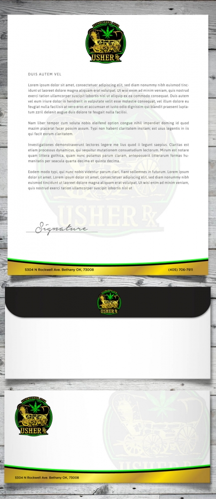 Usher Rx logo design by scriotx