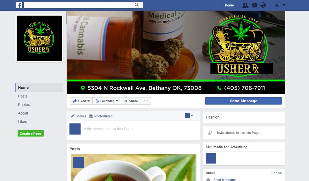 Usher Rx logo design by scriotx