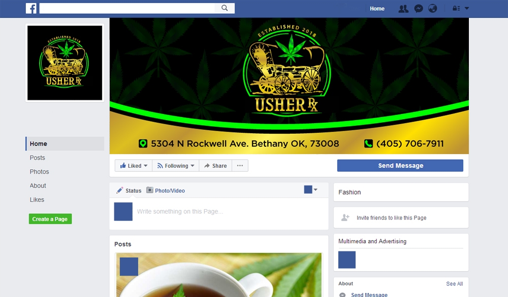 Usher Rx logo design by scriotx