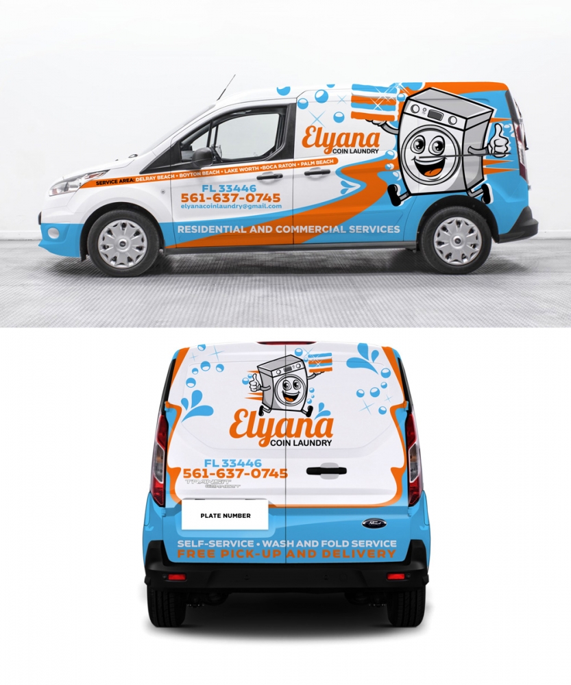 Elyana Coin Laundry  logo design by scriotx