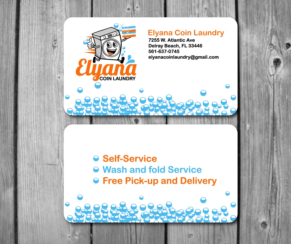 Elyana Coin Laundry  logo design by ElonStark