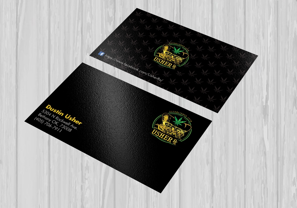 Usher Rx logo design by ManishKoli