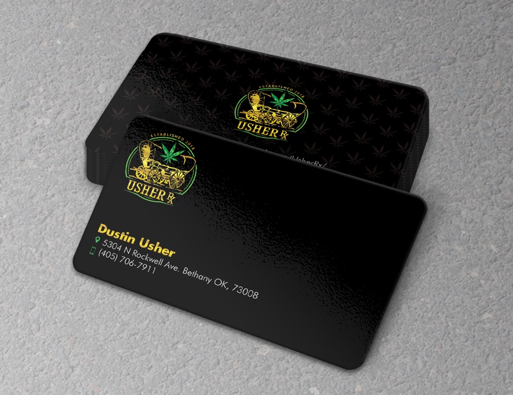 Usher Rx logo design by ManishKoli