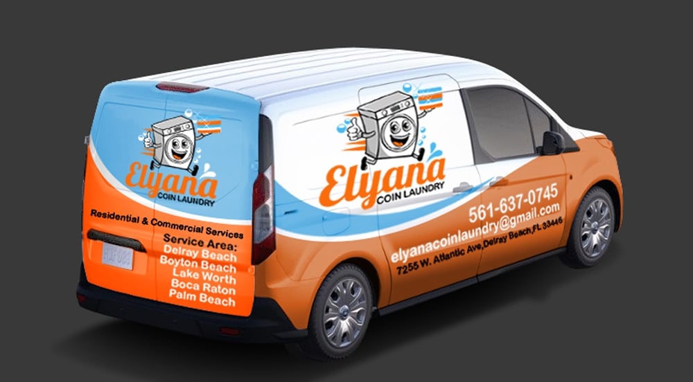 Elyana Coin Laundry  logo design by ingepro