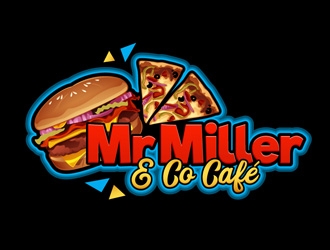 Mr Miller & Co Cafe logo design by DreamLogoDesign