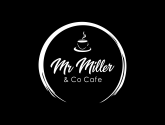 Mr Miller &amp; Co Cafe logo design by afra_art
