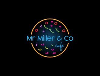 Mr Miller &amp; Co Cafe logo design by nona