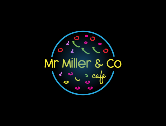 Mr Miller & Co Cafe logo design by nona