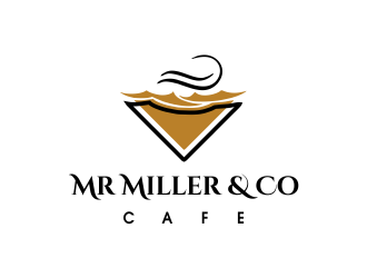 Mr Miller & Co Cafe logo design by JessicaLopes
