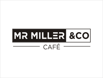 Mr Miller &amp; Co Cafe logo design by bunda_shaquilla