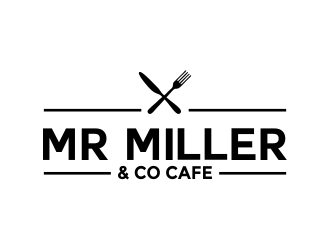 Mr Miller &amp; Co Cafe logo design by done