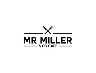 Mr Miller & Co Cafe logo design by done