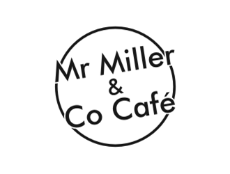 Mr Miller & Co Cafe logo design by sheilavalencia