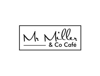 Mr Miller & Co Cafe logo design by sheilavalencia