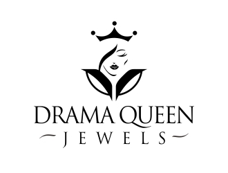 Drama Queen Jewels TO logo design by eva_seth